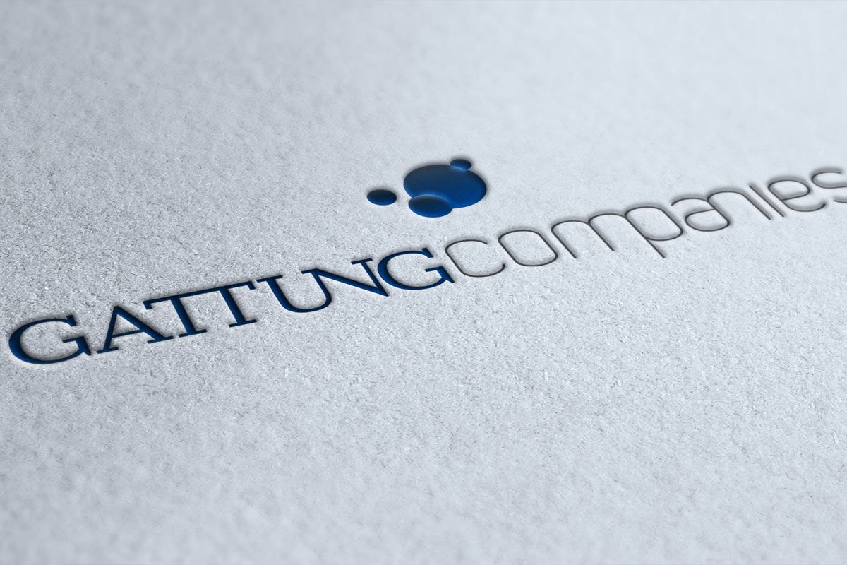 The logo and corporate design for Gattung Companies GmbH is a creation and reference of the WOA design agency.