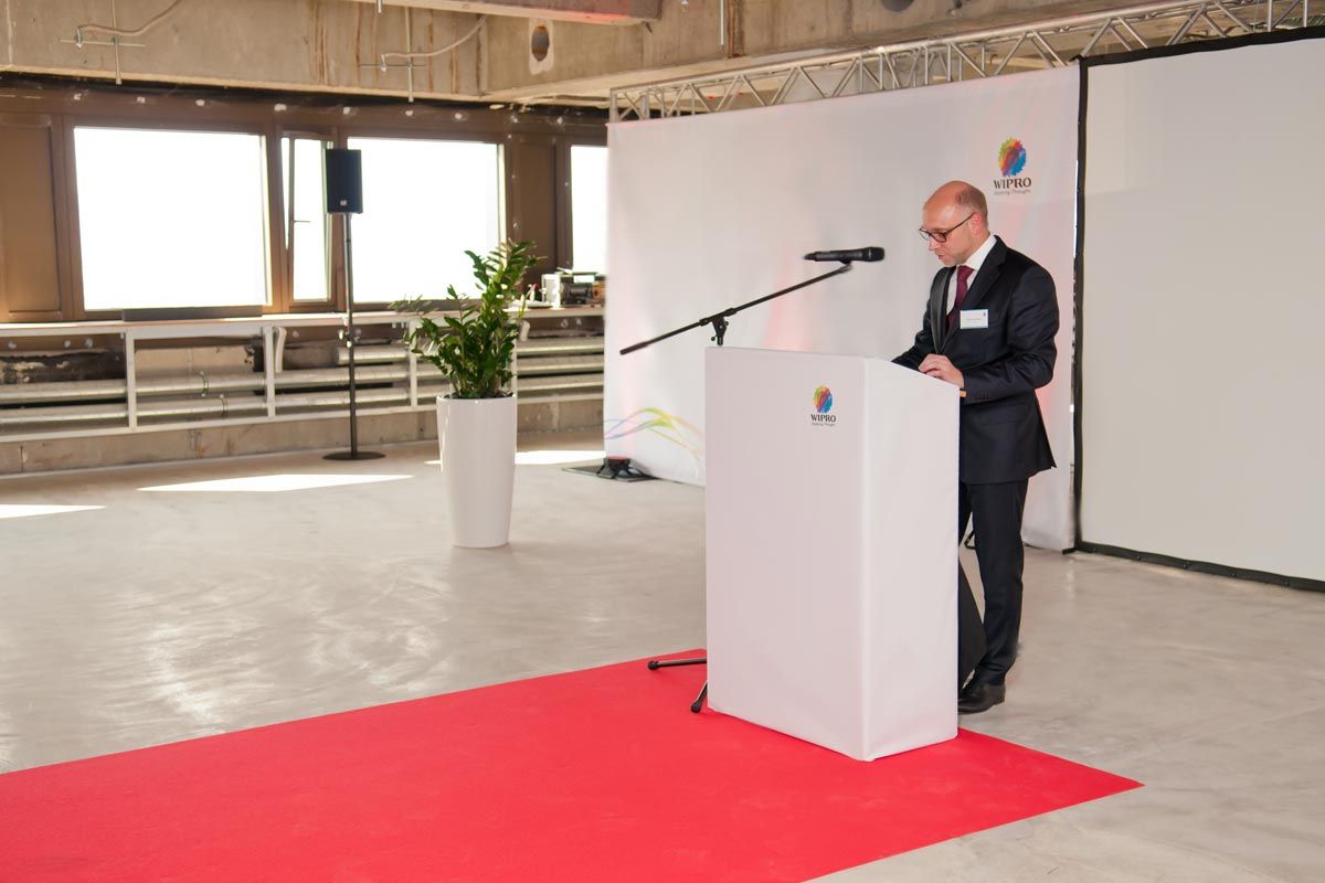Opening of the Wipro headquarters in Frankfurt as an event by WOA Event Agency